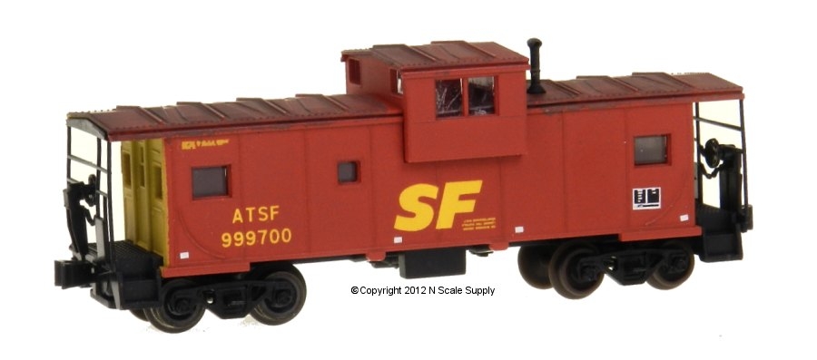 AT&SF - Caboose, Extended Vision - Atlas 30101